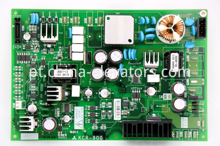 Placa de alimentação para Mitsubishi MRL Elevadores KCR-900C Power Supply Board for Mitsubishi MRL Elevators KCR-900C